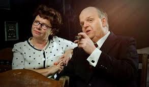 Toby Jones as Alfred Hitchcock, Imelda Staunton as Alma Reville