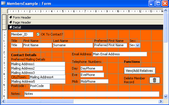 Members Form